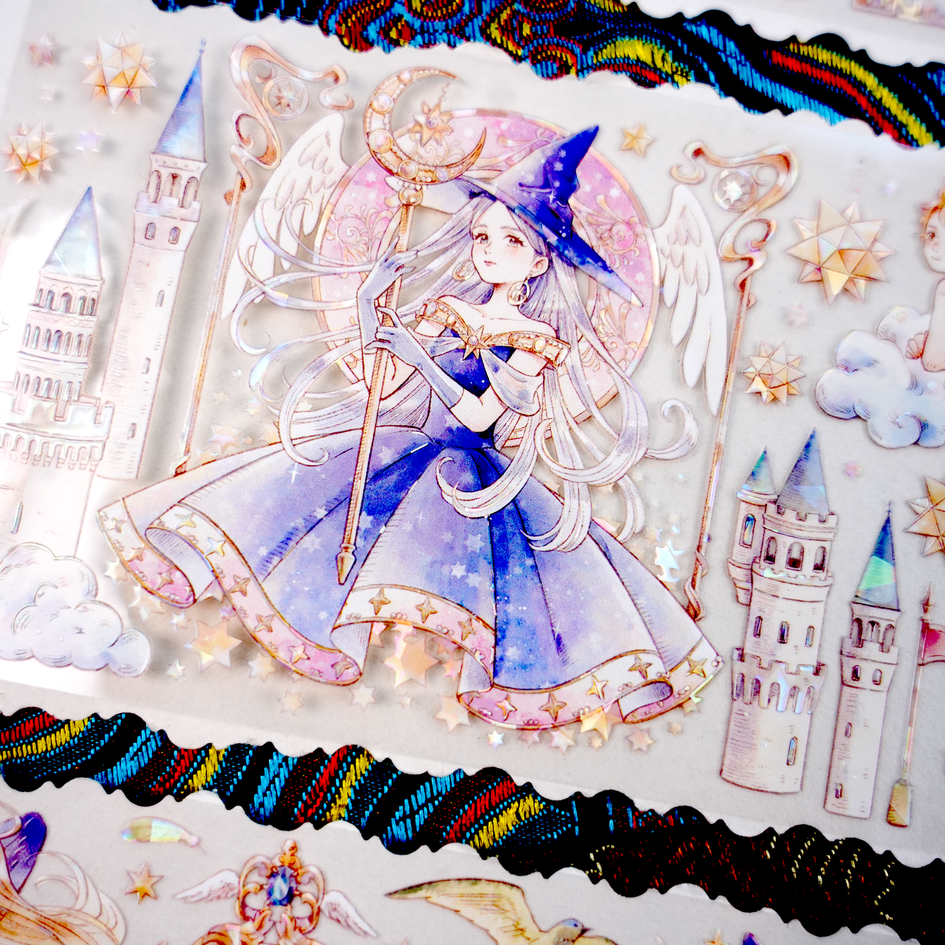 【INSEASON】Fantasy World Character PET Tape for journaling and scrapbooking