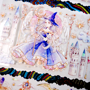 【INSEASON】Fantasy World Character PET Tape for journaling and scrapbooking