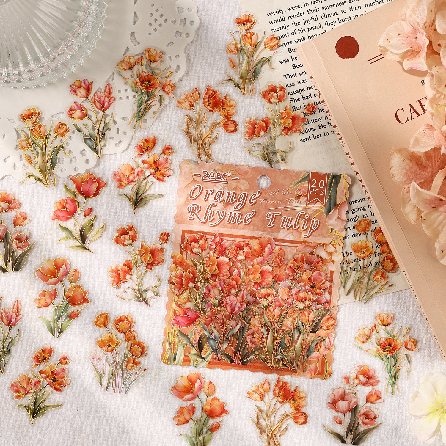 Dreamlike Sea of Flowers Sticker