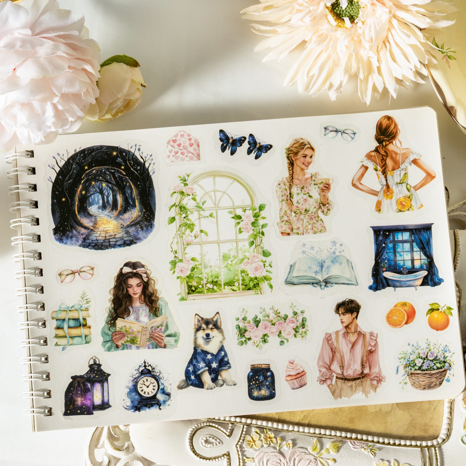 Manor Tour Sticker Book