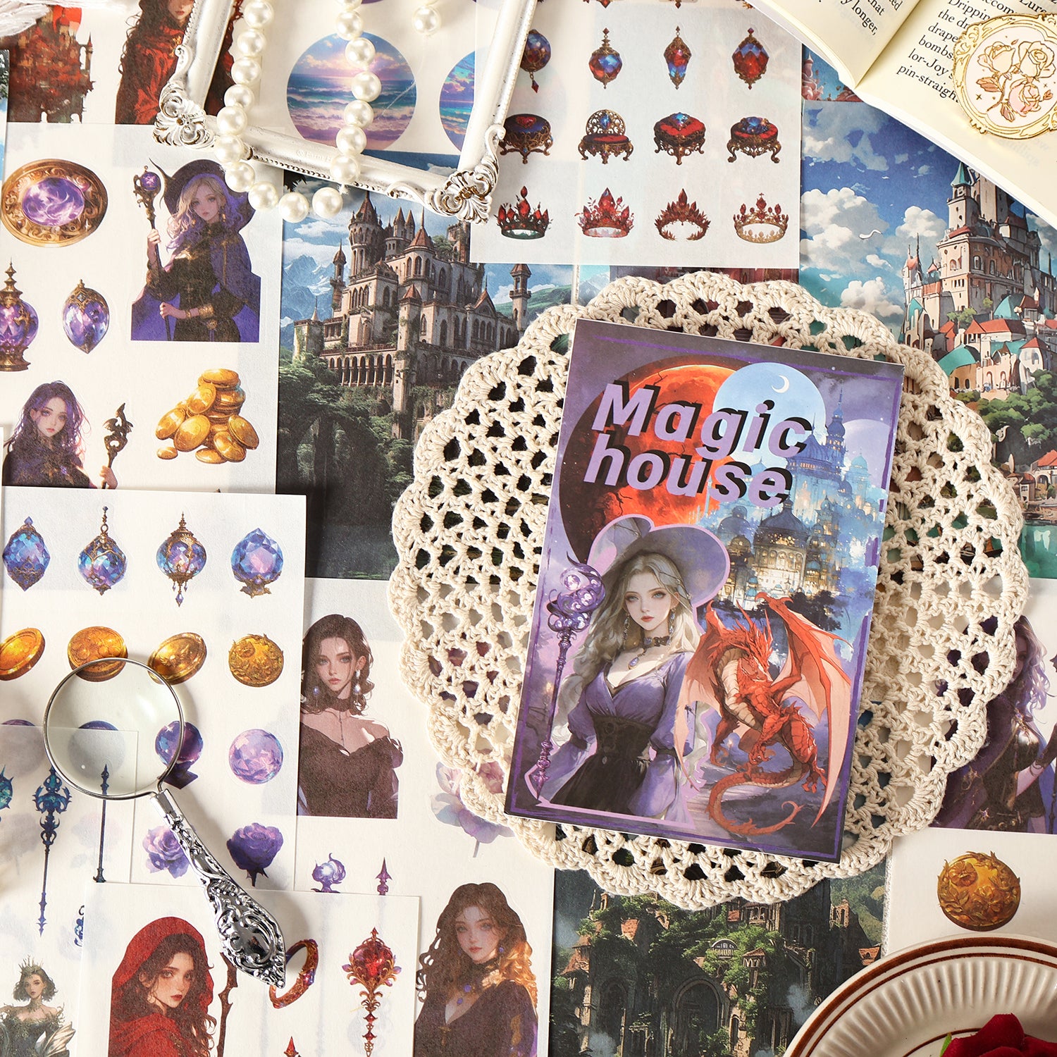 Beautiful Time Series Washi Sticker Book