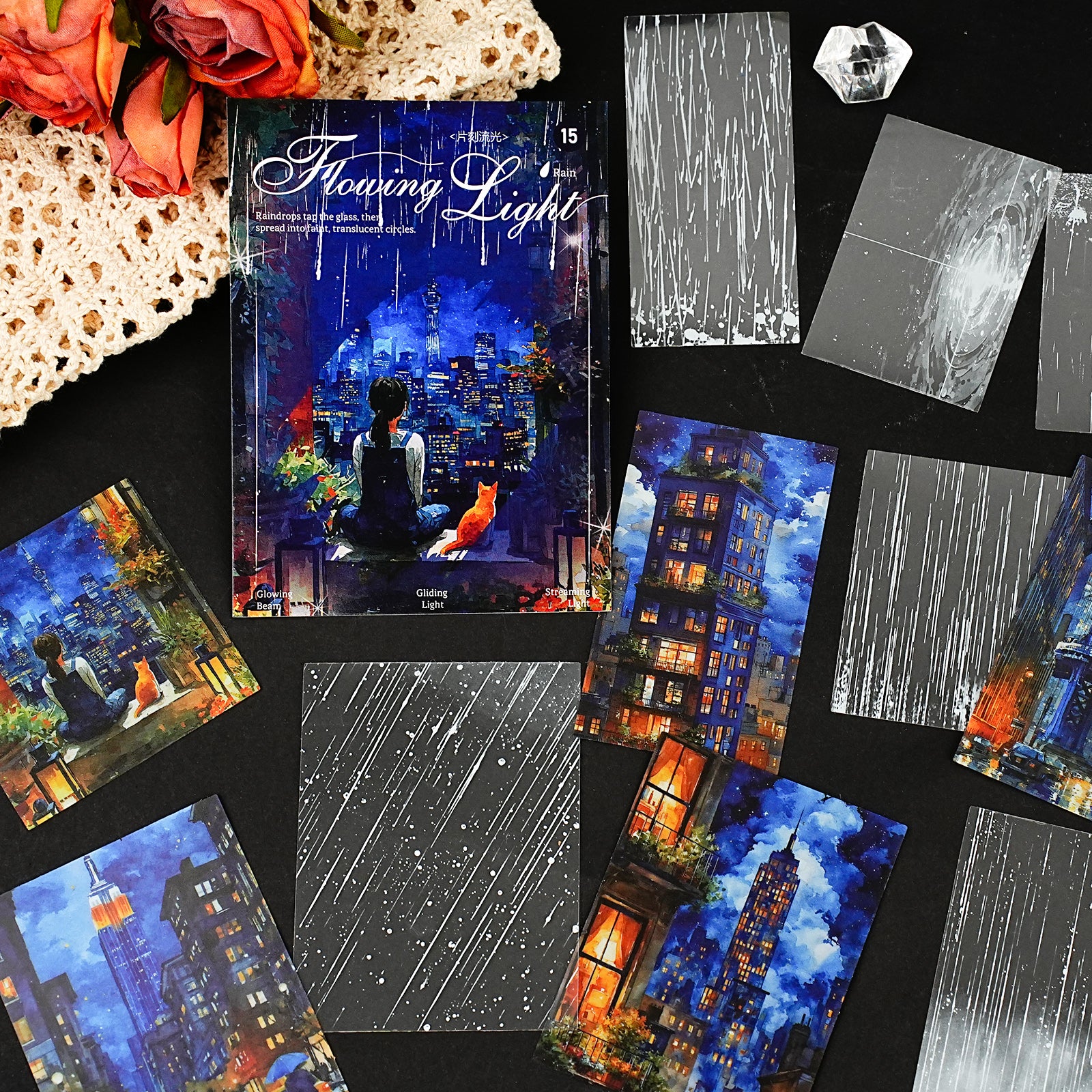 Momentary Flowing Light PET Sticker