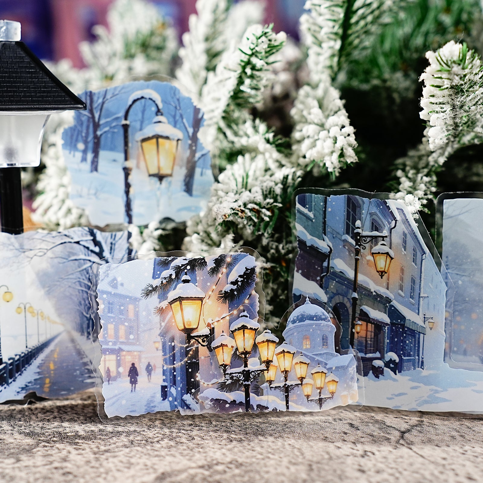 Dim Lights Series PET Sticker