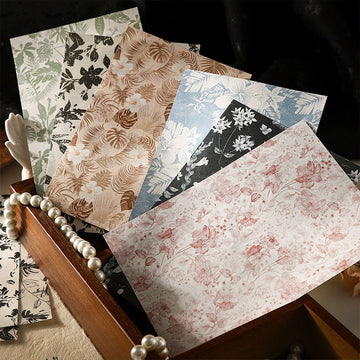 Monologue on the Flower Island Scrapbooking Paper