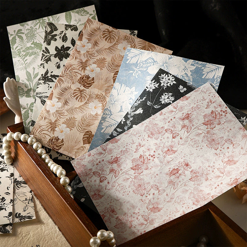 Monologue on the Flower Island Scrapbooking Paper