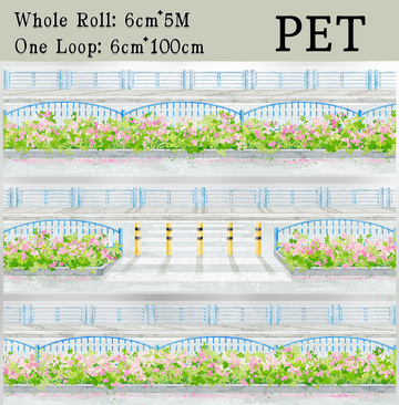 【ZERO】Beside the Road Landscape PET Tape