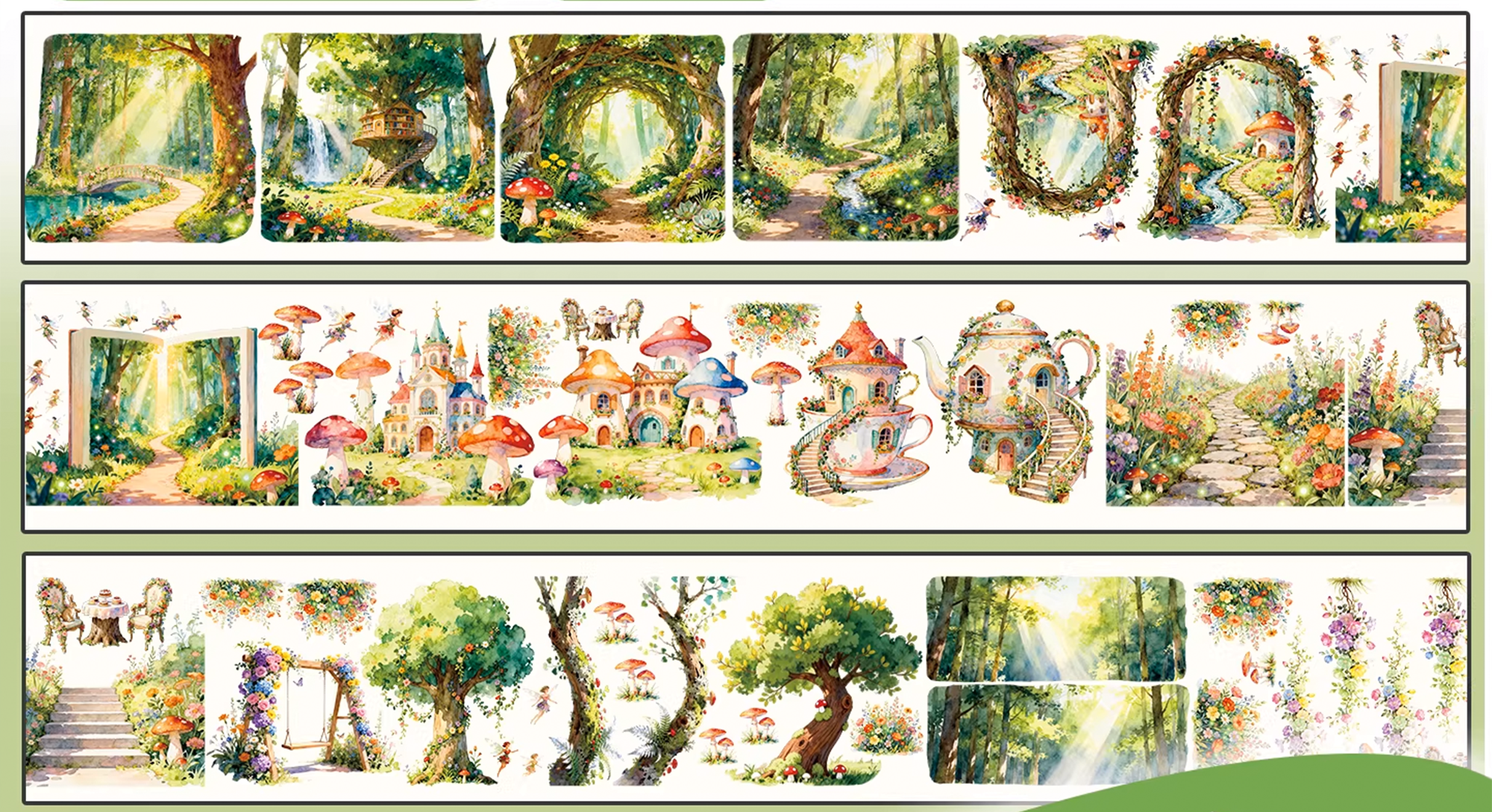 Fantasy Forest Landscraping Tape (80mm*150cm)