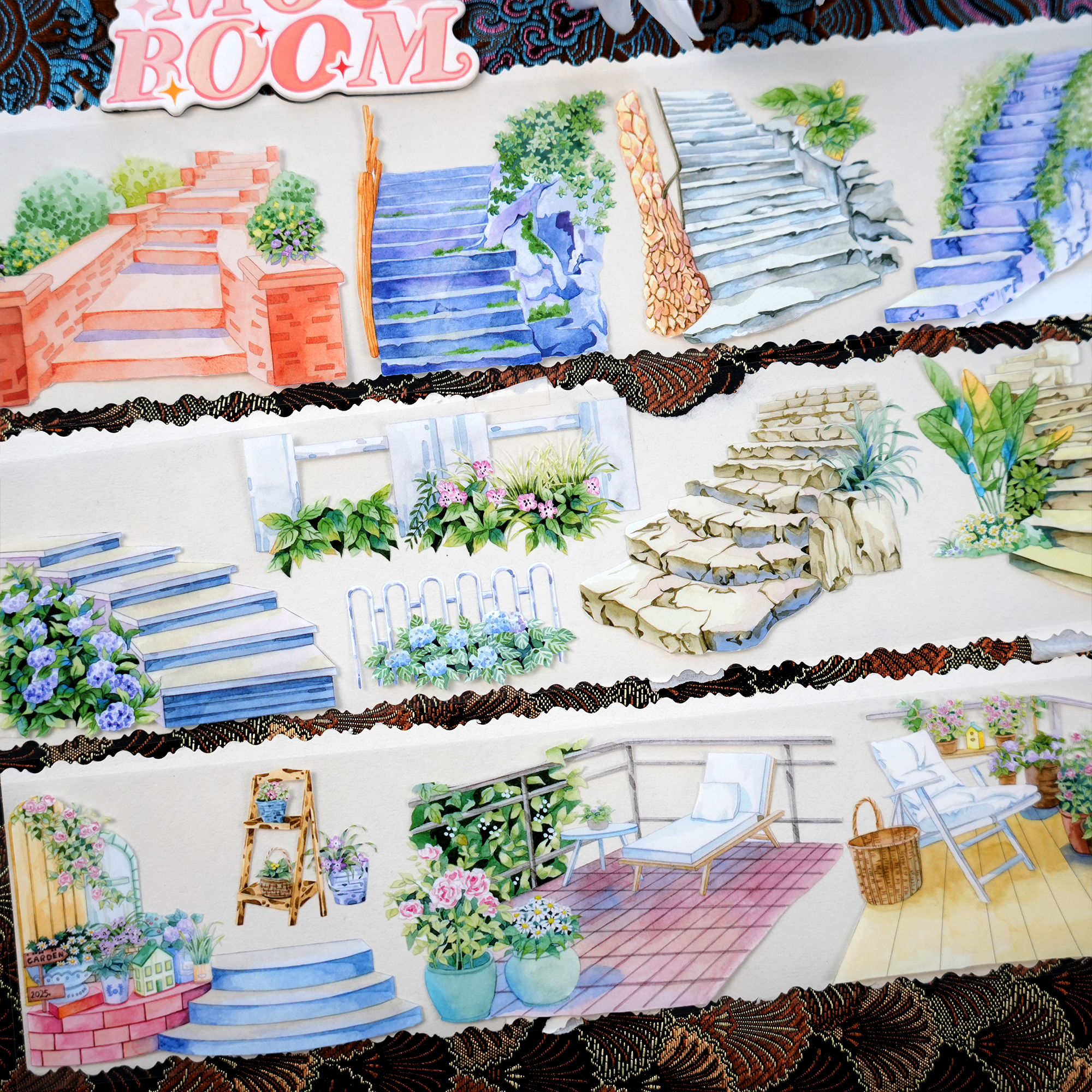 【XT】Stone Steps Landscaping Tape