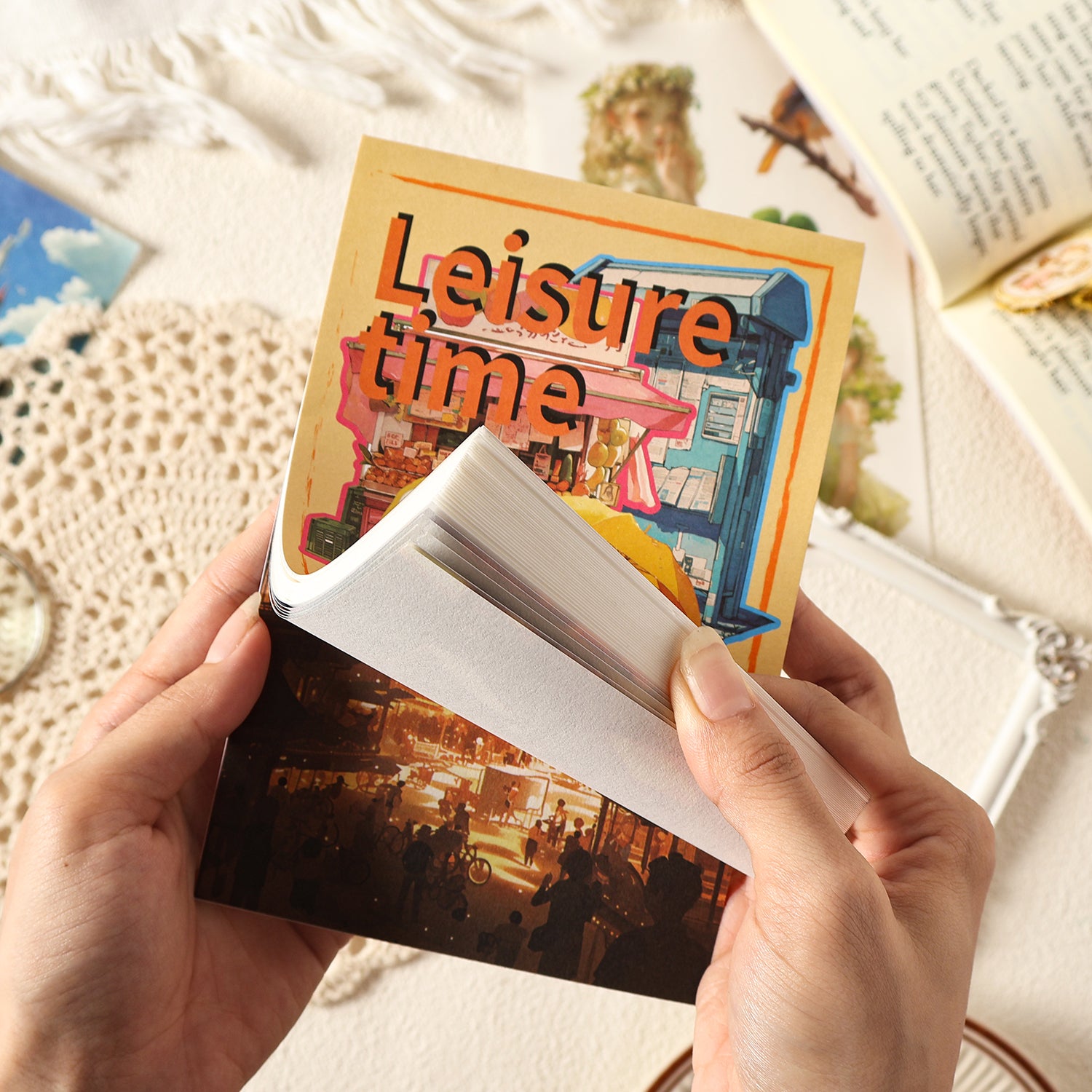 Beautiful Time Series Washi Sticker Book