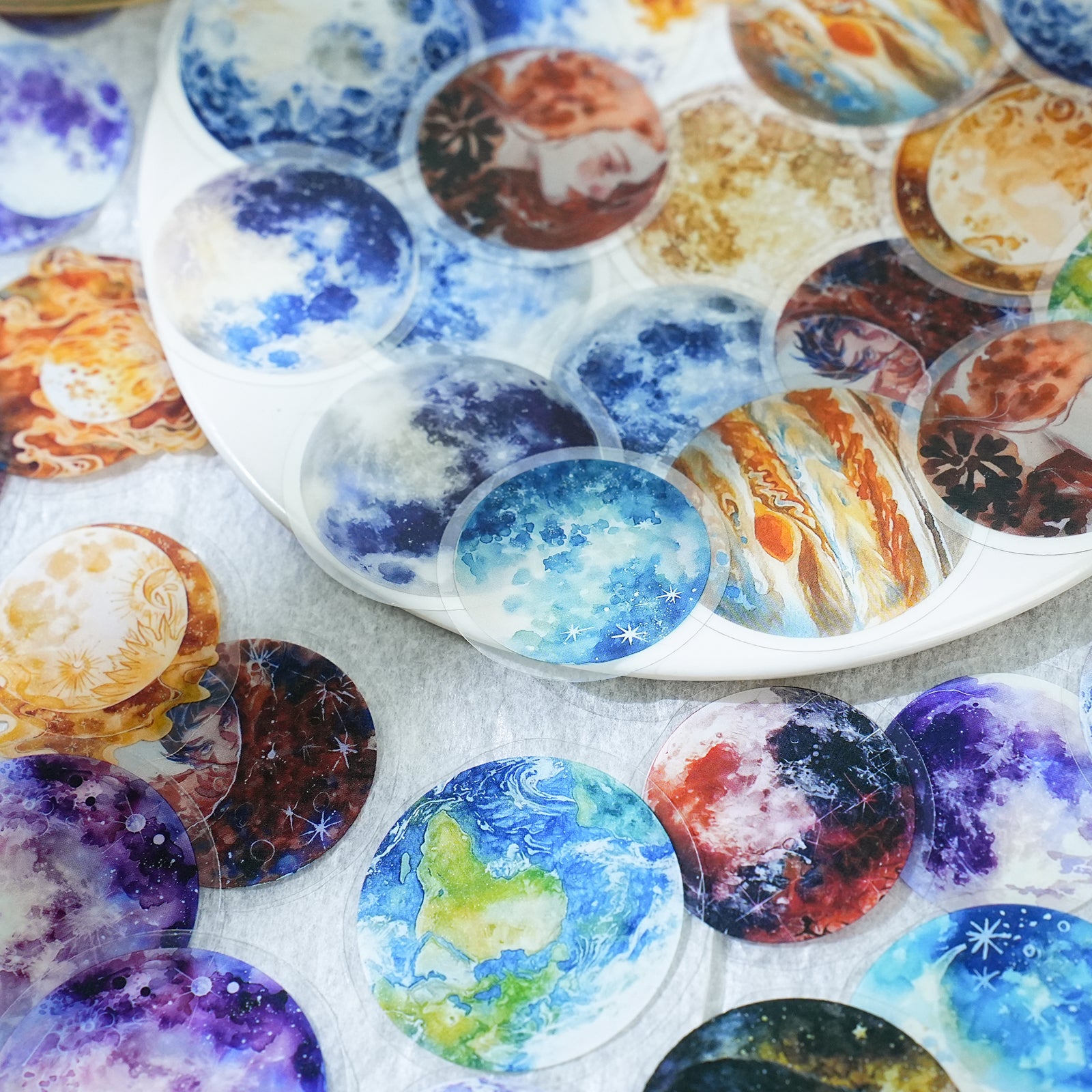 Colorful World PET Sticker