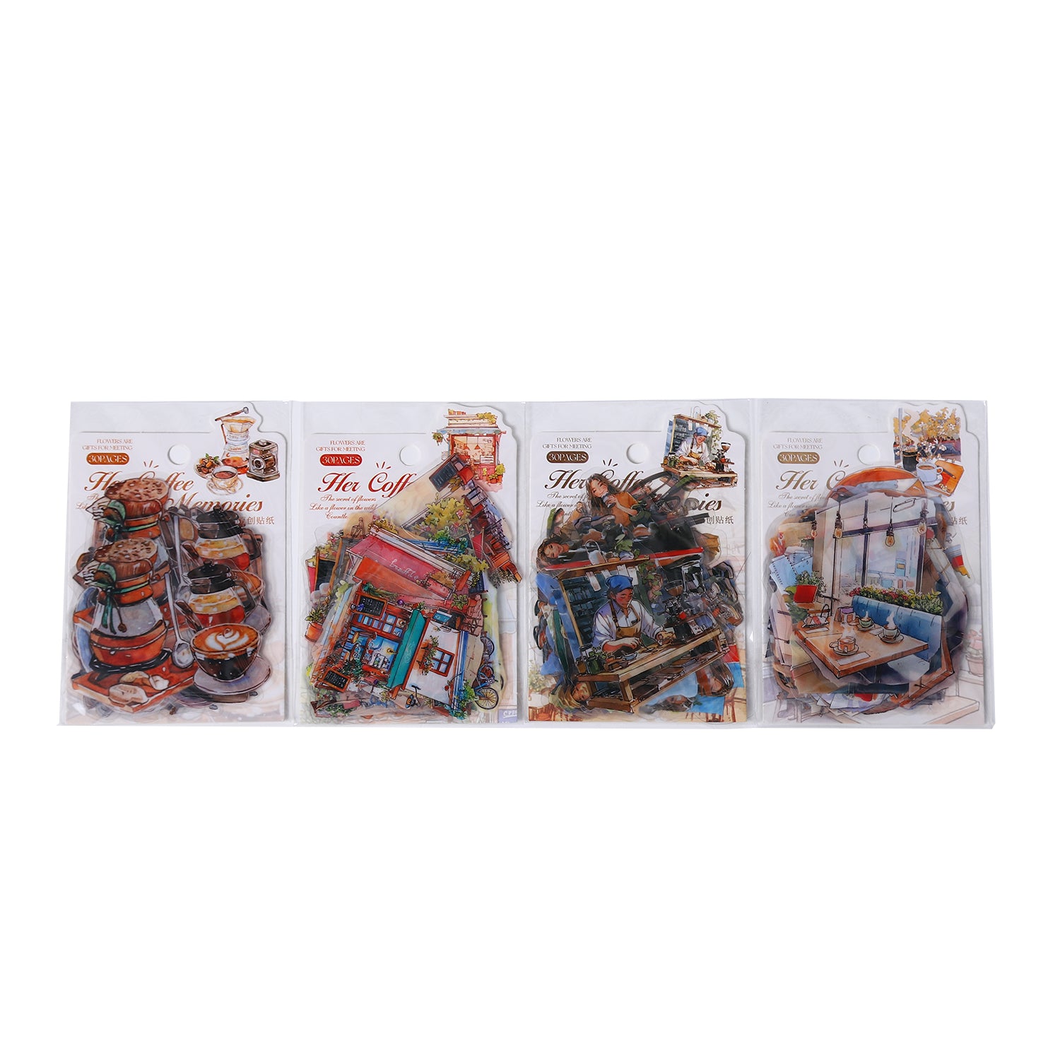 Coffee Memory PET Sticker