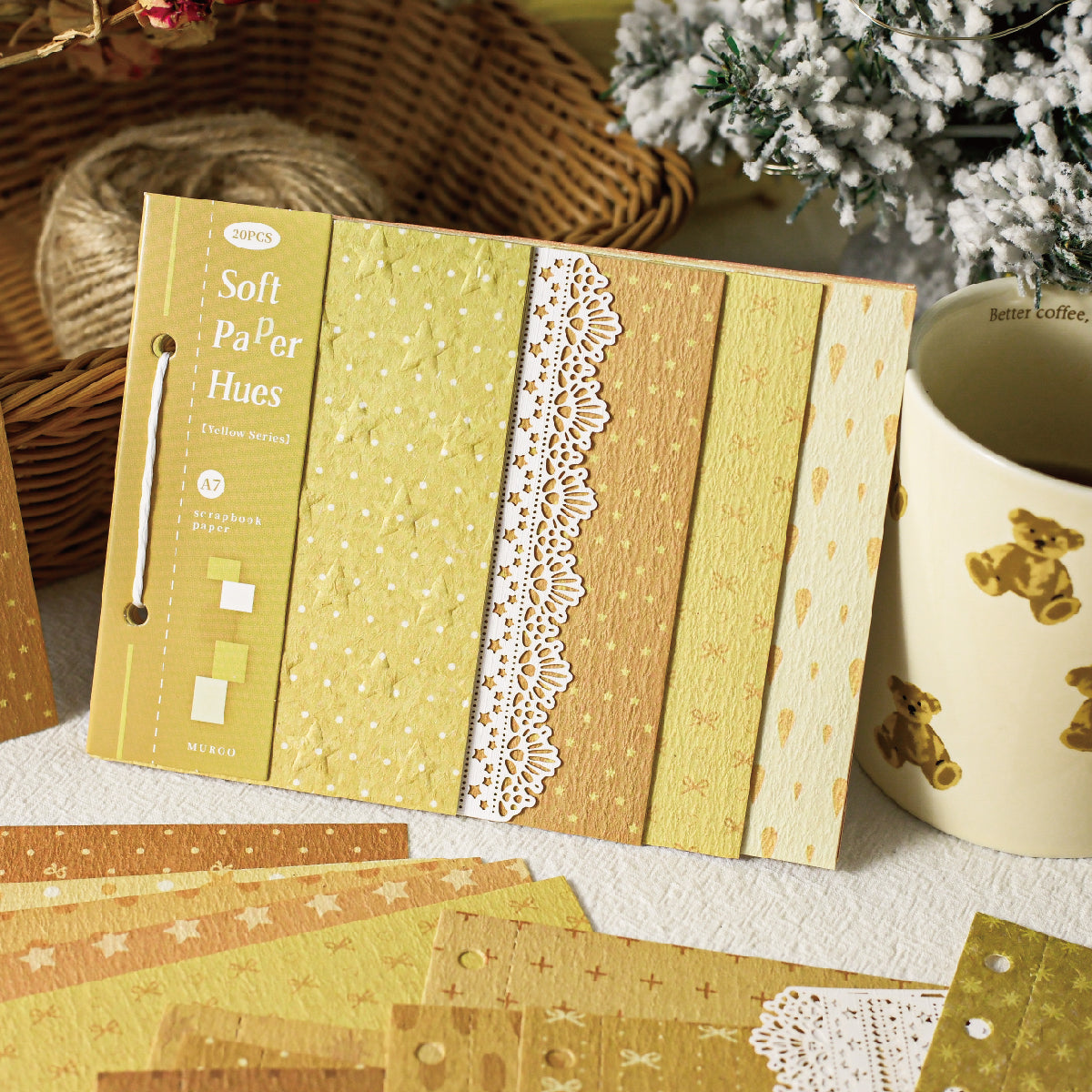 Soft Paper Hues Scrapbooking Paper For Scrapbooking and journaling