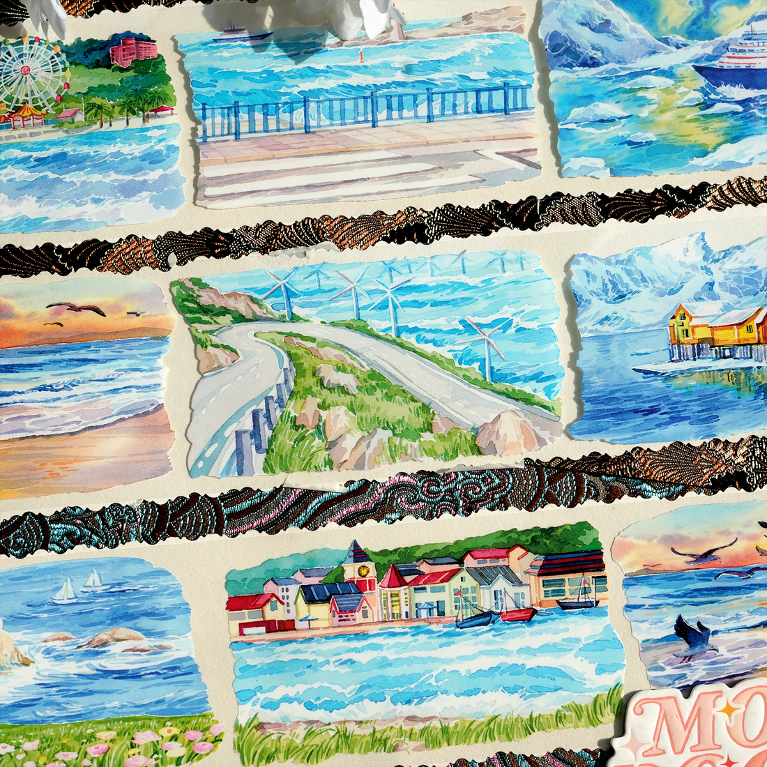 【XT】Seaside Town Landscaping Tape