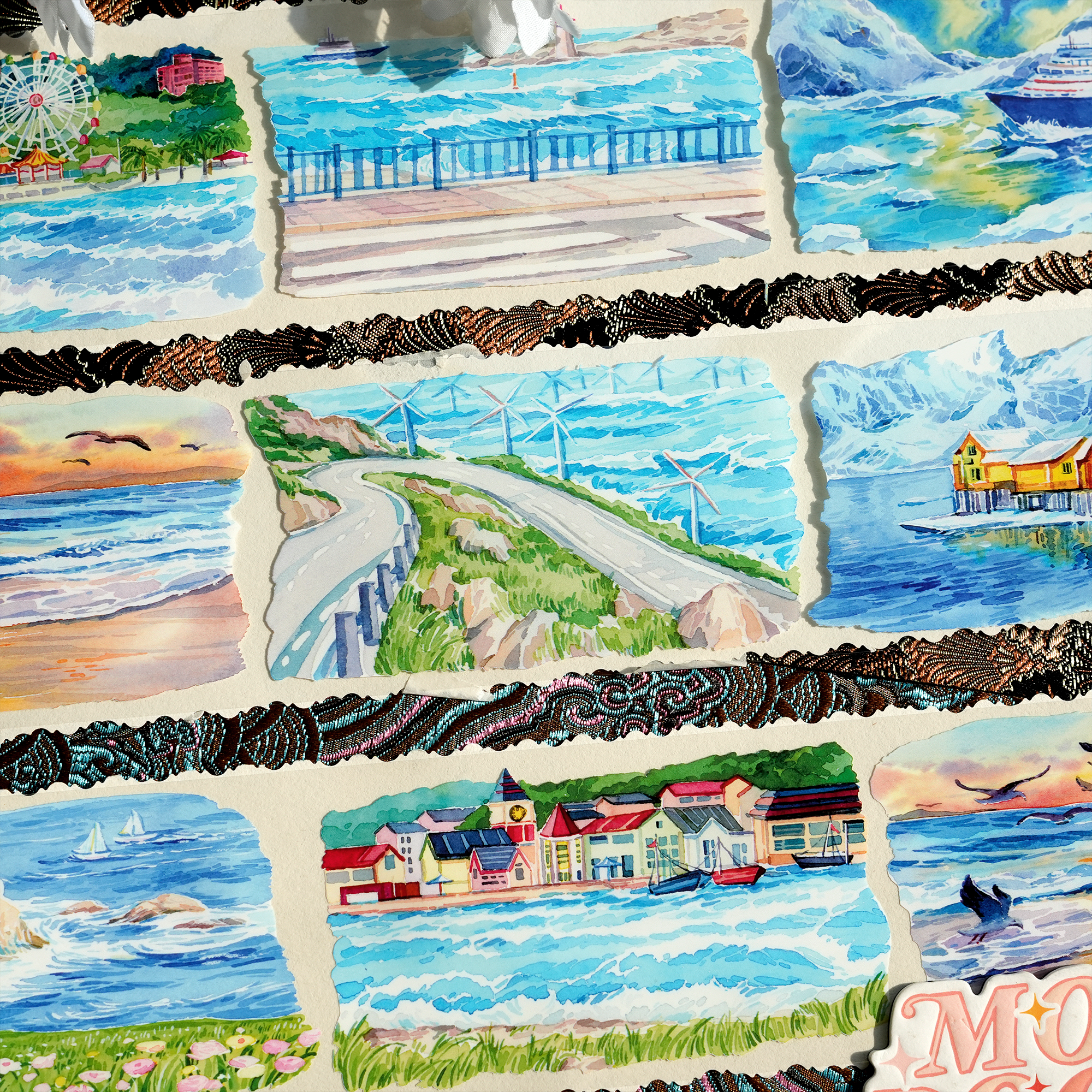 【XT】Seaside Town Landscaping Tape