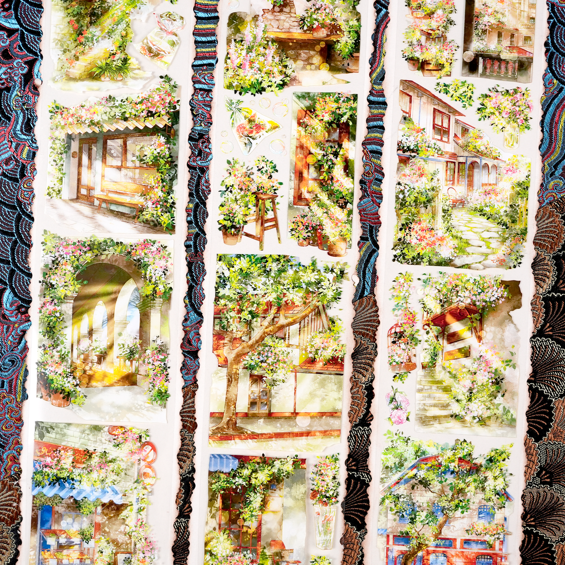 【BOBOYU】Sunny Greenhouse Landscaping Tape