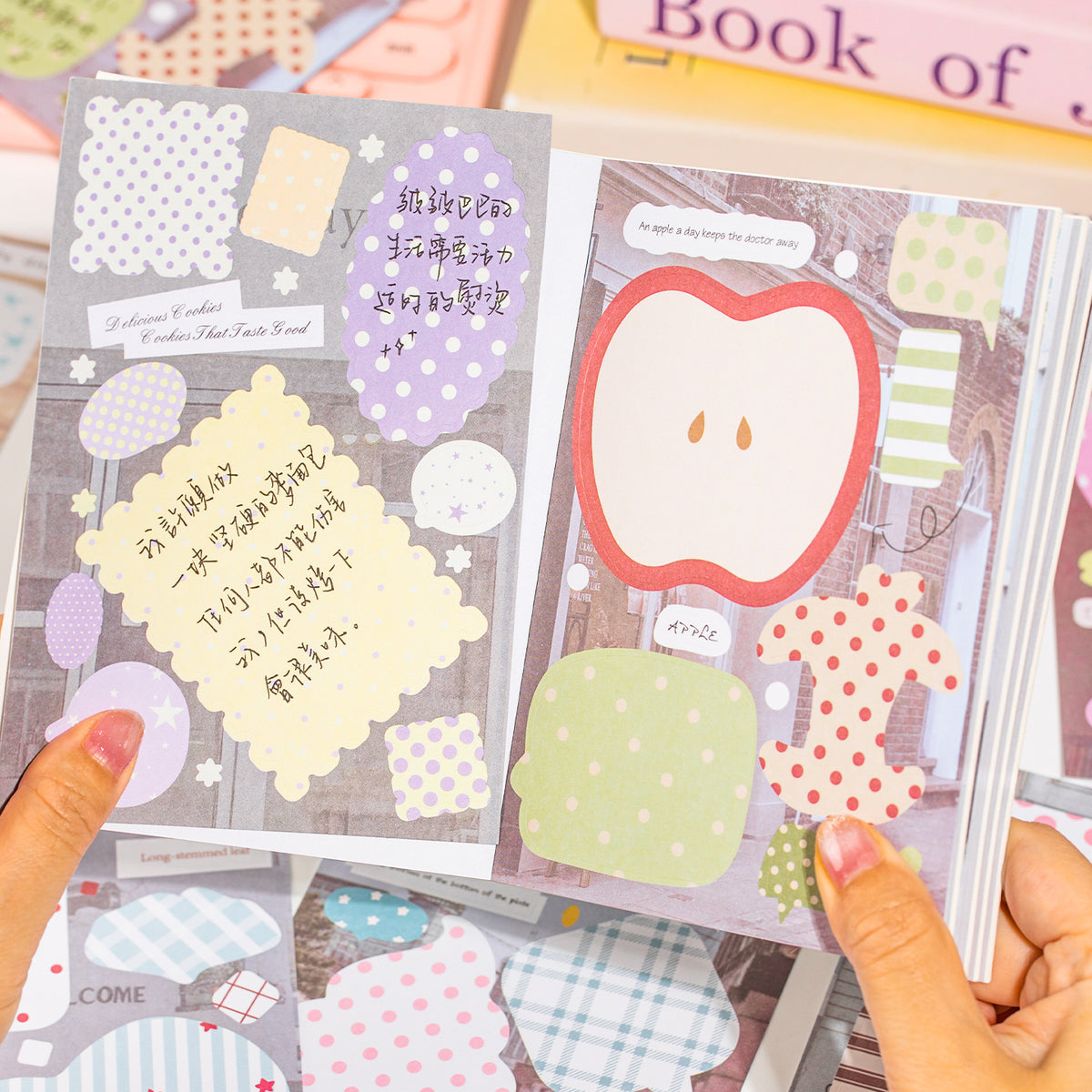 Life and Pieces Pre-cut Sticker Book