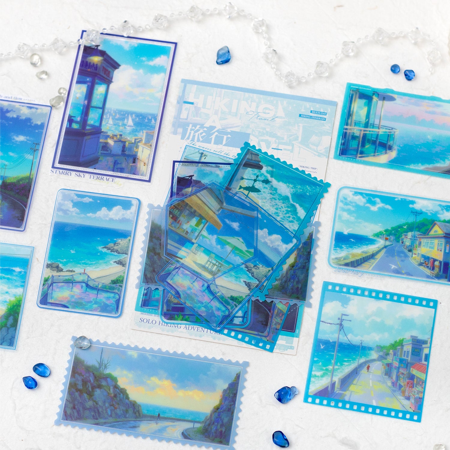 Hiking Trip PET Sticker