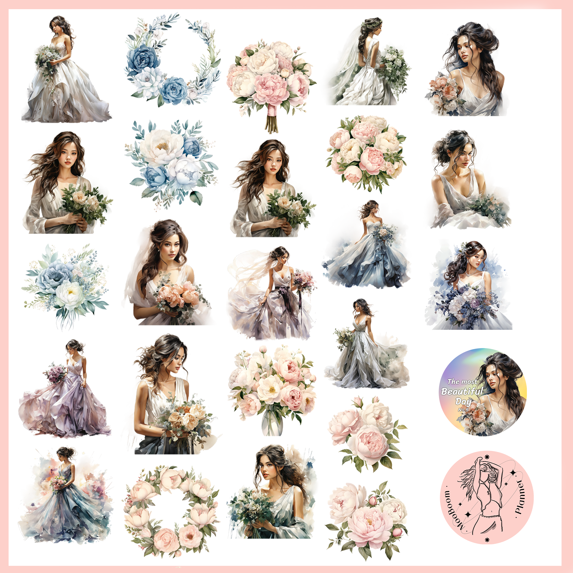 The Most Beautiful Day PET Tape | MOOBOOM Design