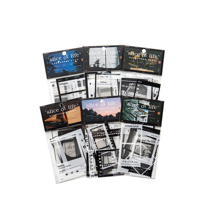 Film Photo Frame PET Sticker