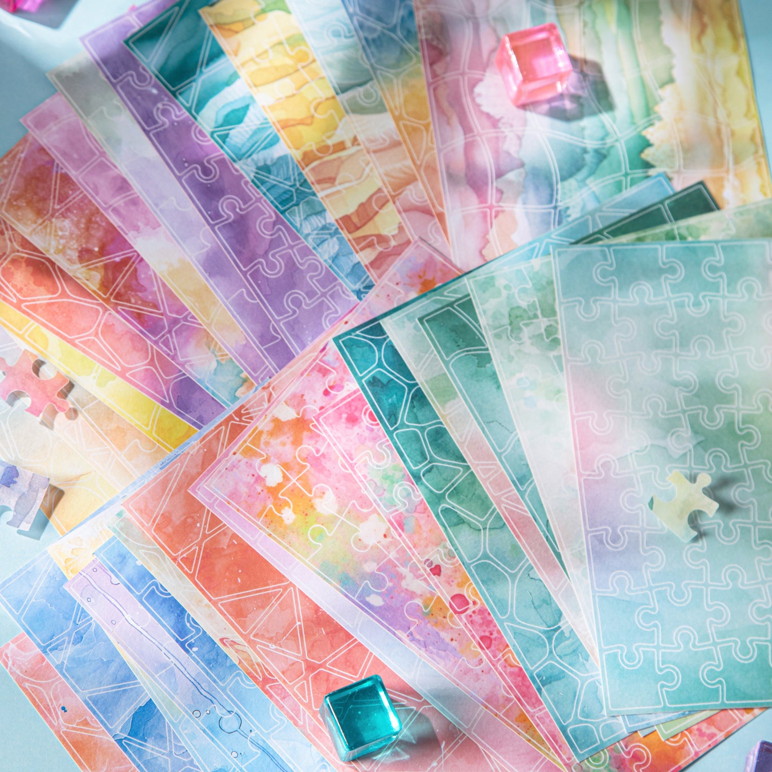 The Fun of Piecing Together Washi Sticker