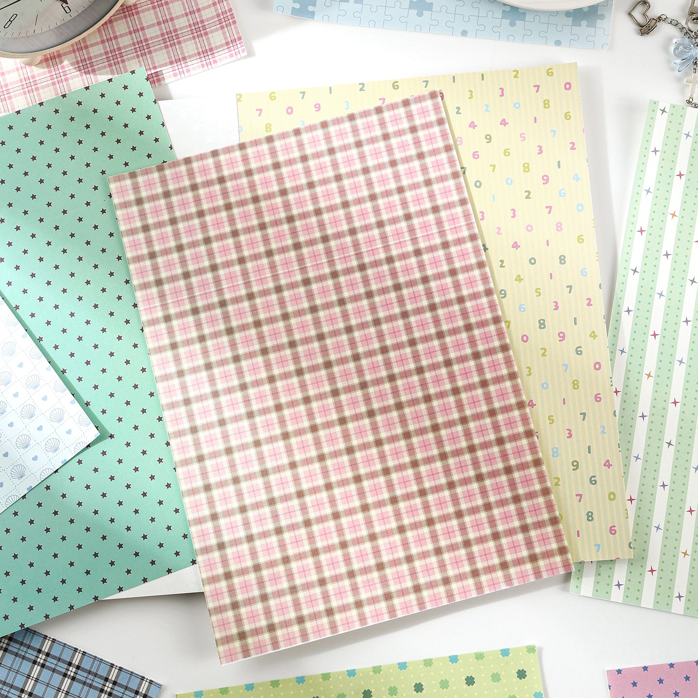 Secrets Among Papers Scrapbooking Paper Book
