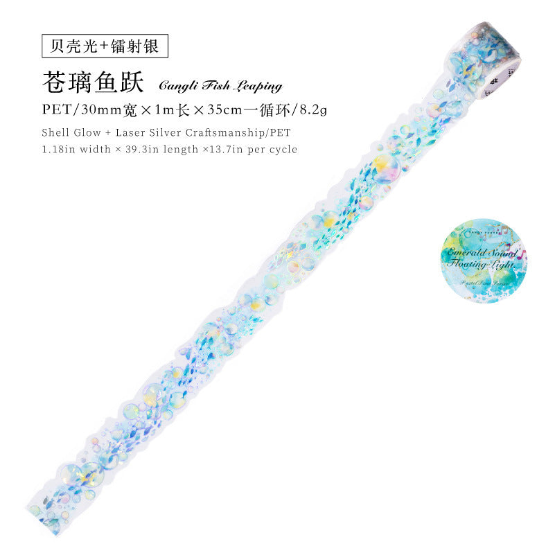 Dreamscape of Shimmering Light PET Tape