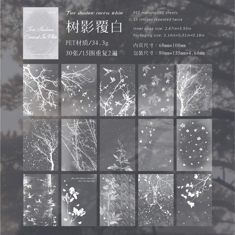 Tremor in Misty Slumber PET Sticker for journaling and scrapbooking