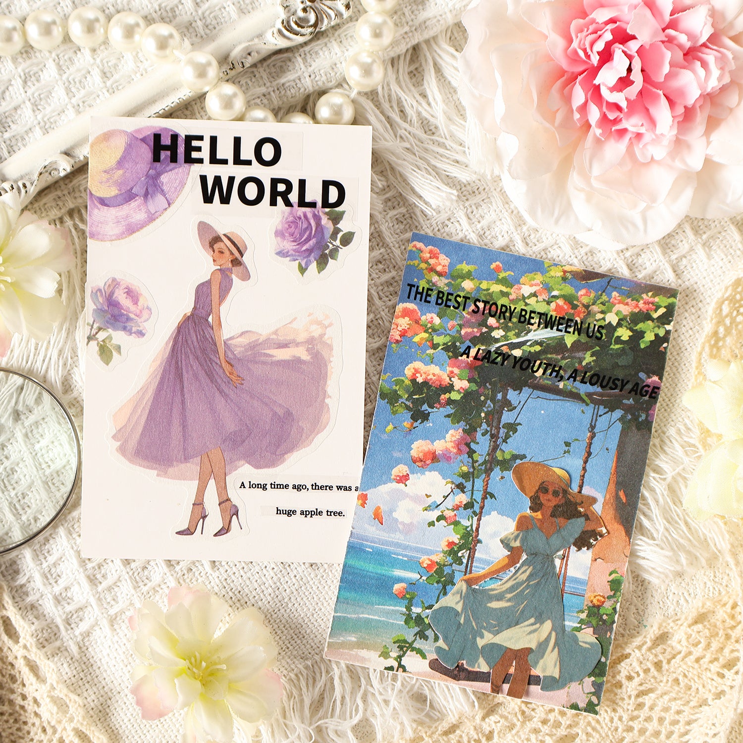 Beautiful Time Series Washi Sticker Book