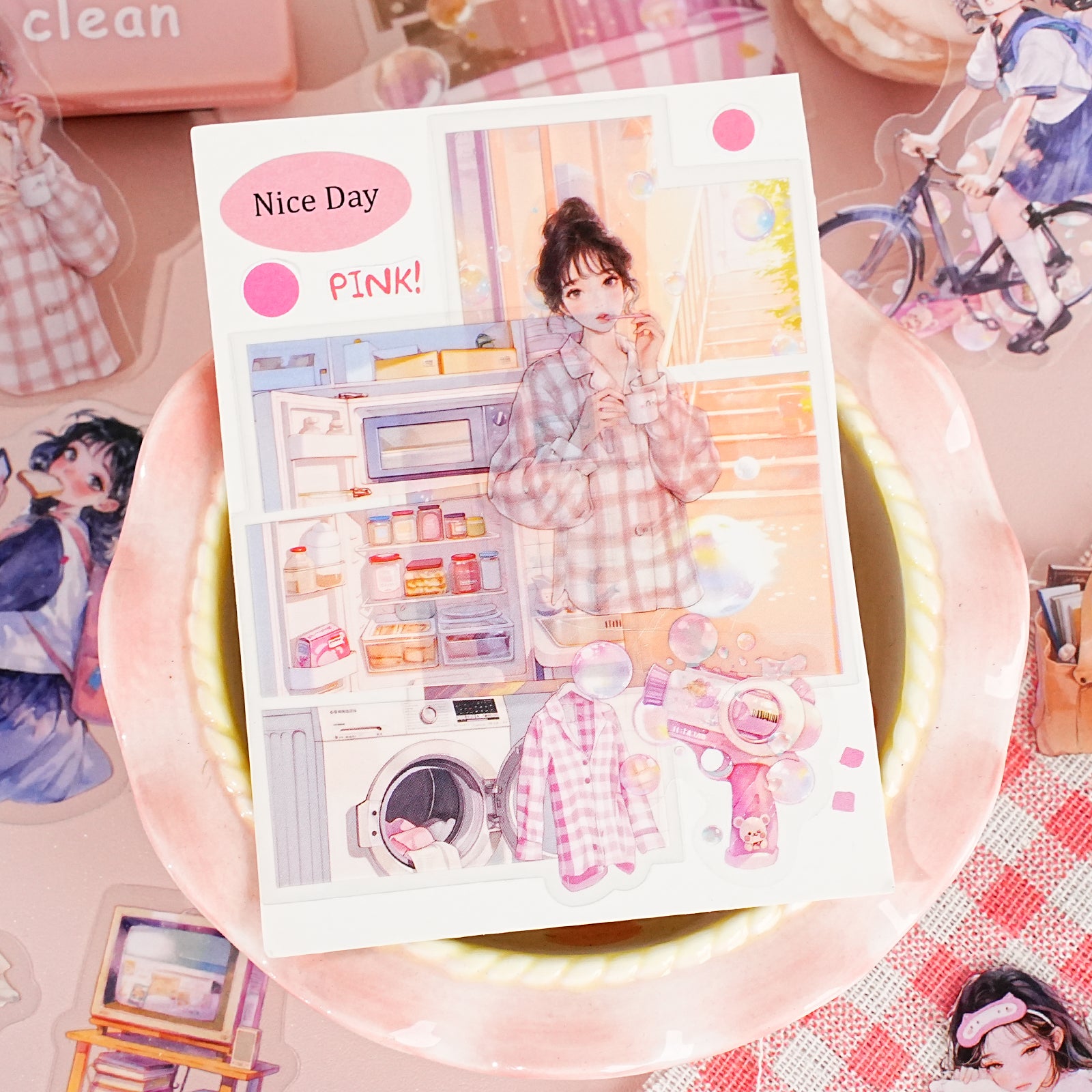 Dream Chasing Serie PET Sticker