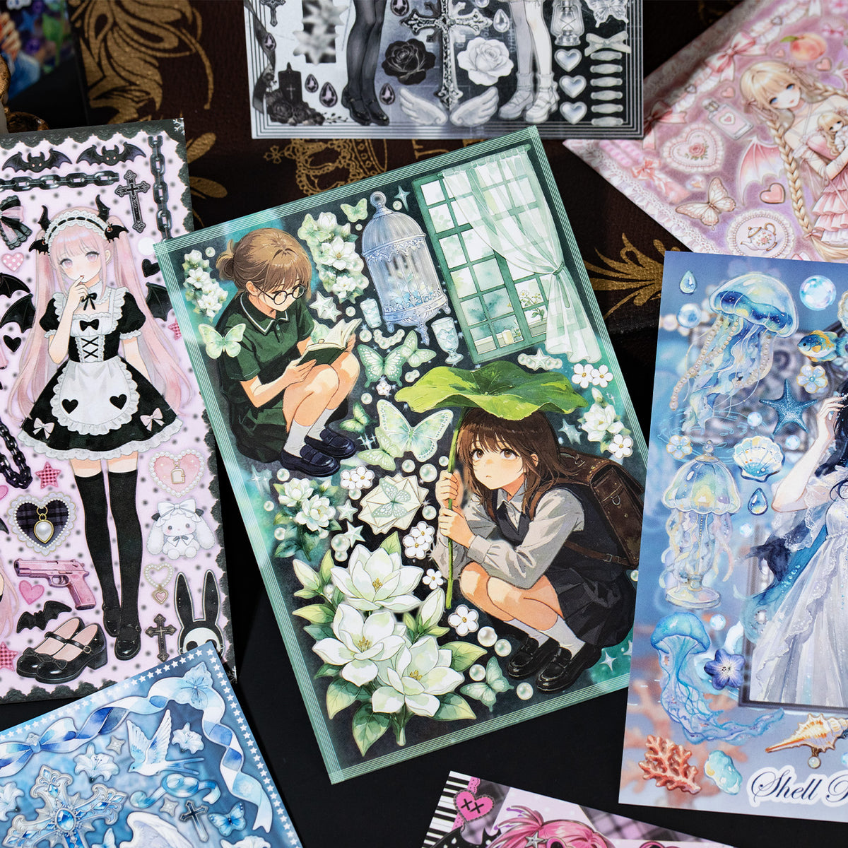 Multiple Tales Character Pre-cut Sticker Book