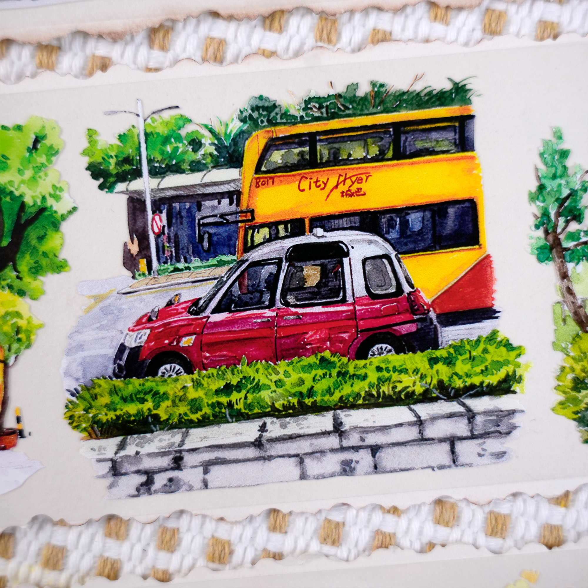 【NEW Studio】Green City Landscaping Tape