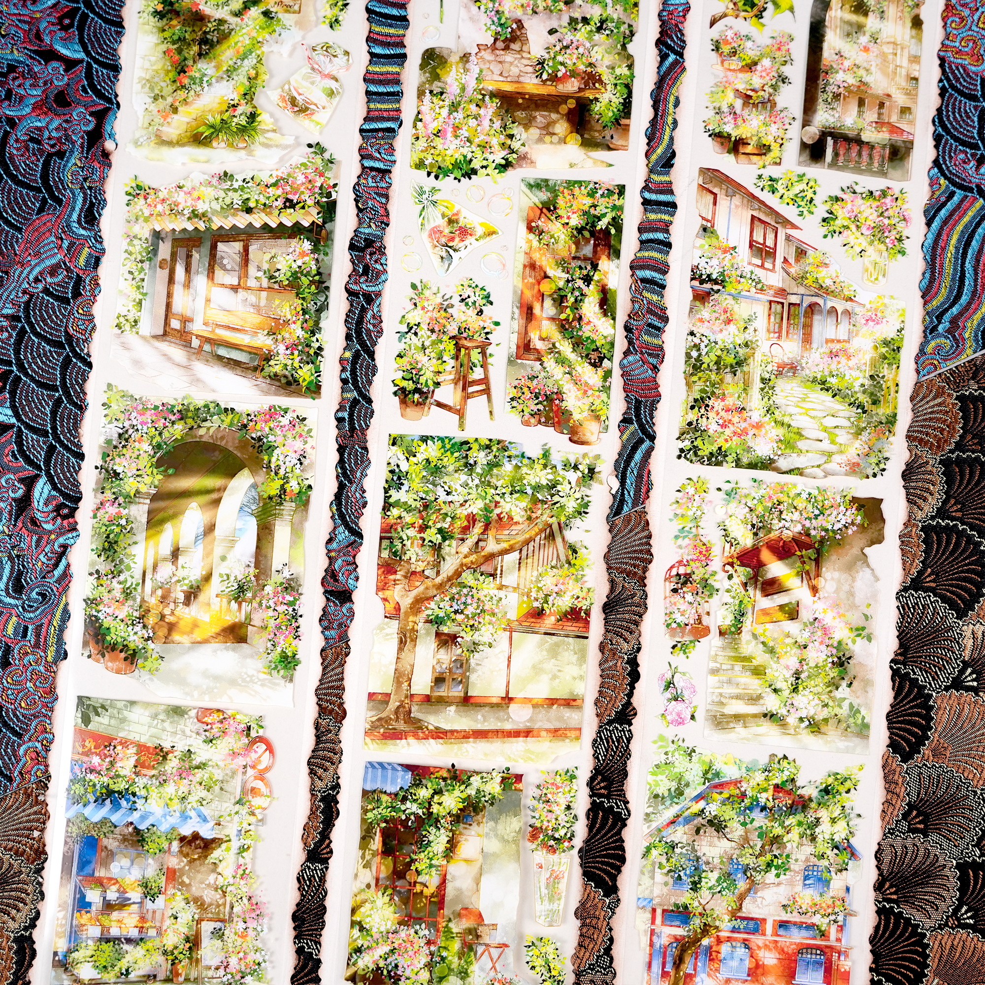 【BOBOYU】Sunny Greenhouse Landscaping Tape