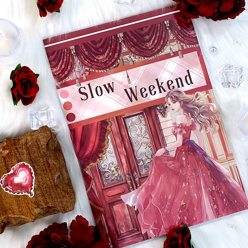 Vintage Sticker Book Vol.9 - Slow Weekend