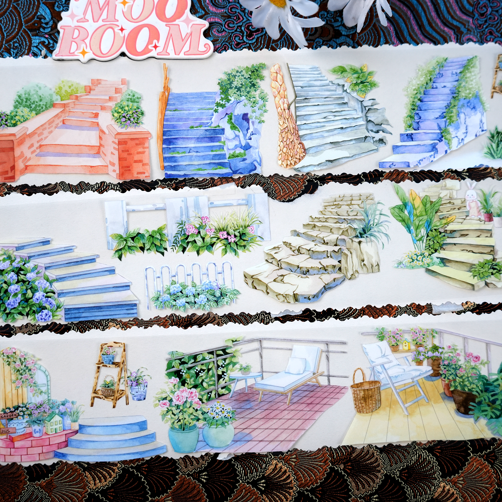 【XT】Stone Steps Landscaping Tape