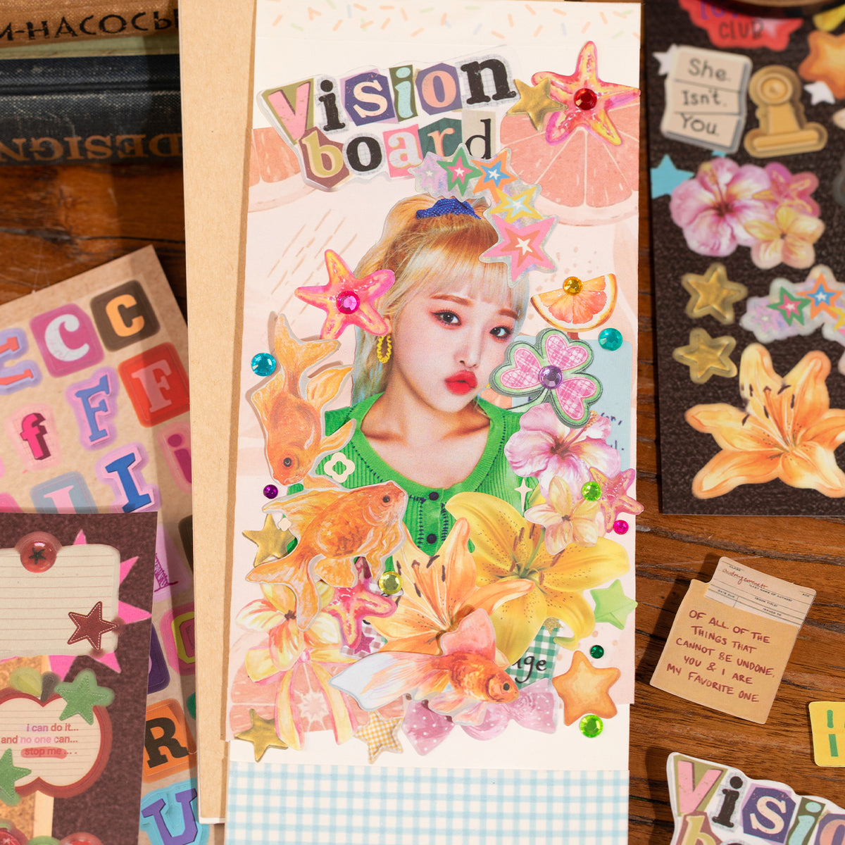 Daily Poetry Sticker Book