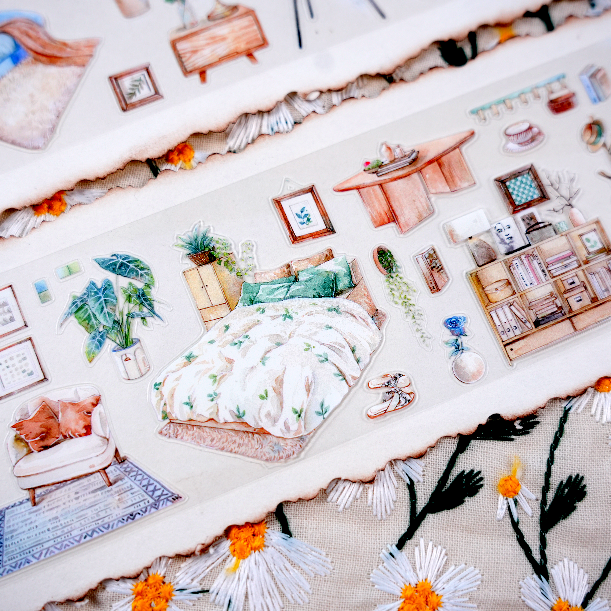 【OKTM】Mid-century Furniture Landscaping PET Tape