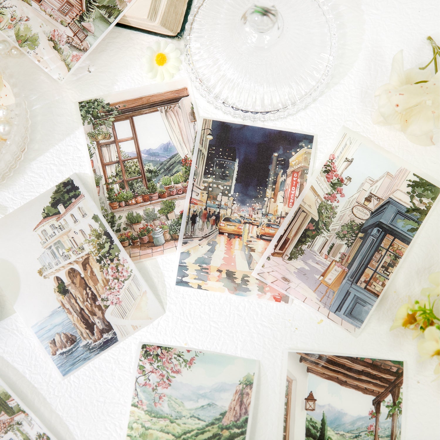 Green Fields Washi Tape