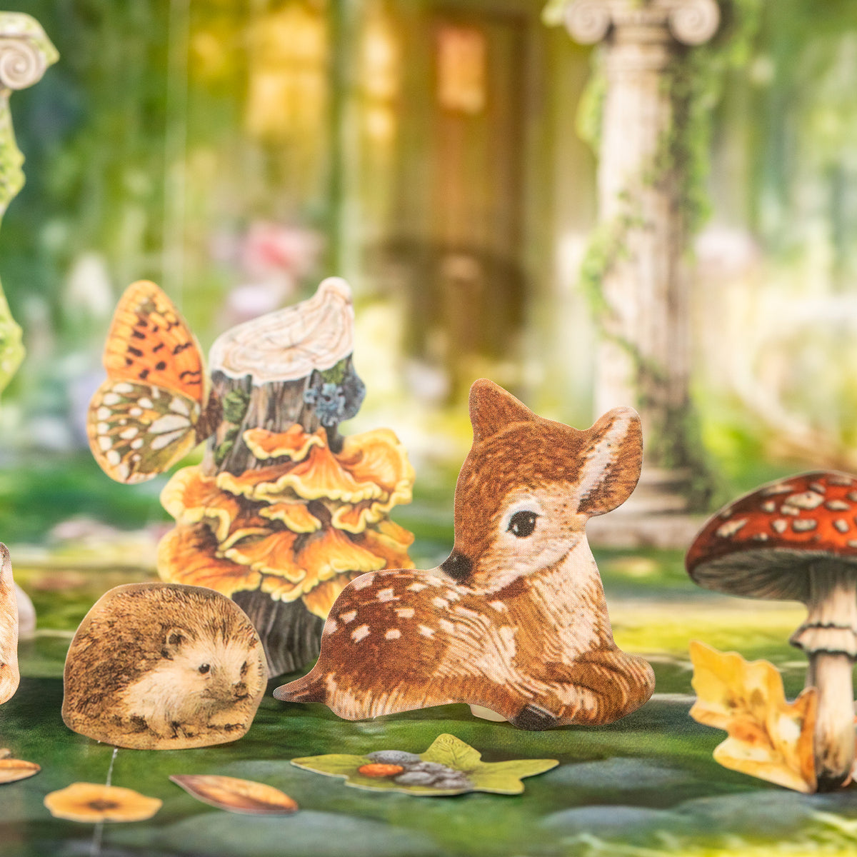 Vintage Treasury Pre-cut Sticker Book