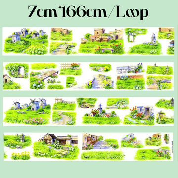 【SZCX】Spring Outing Path Landscape PET Tape