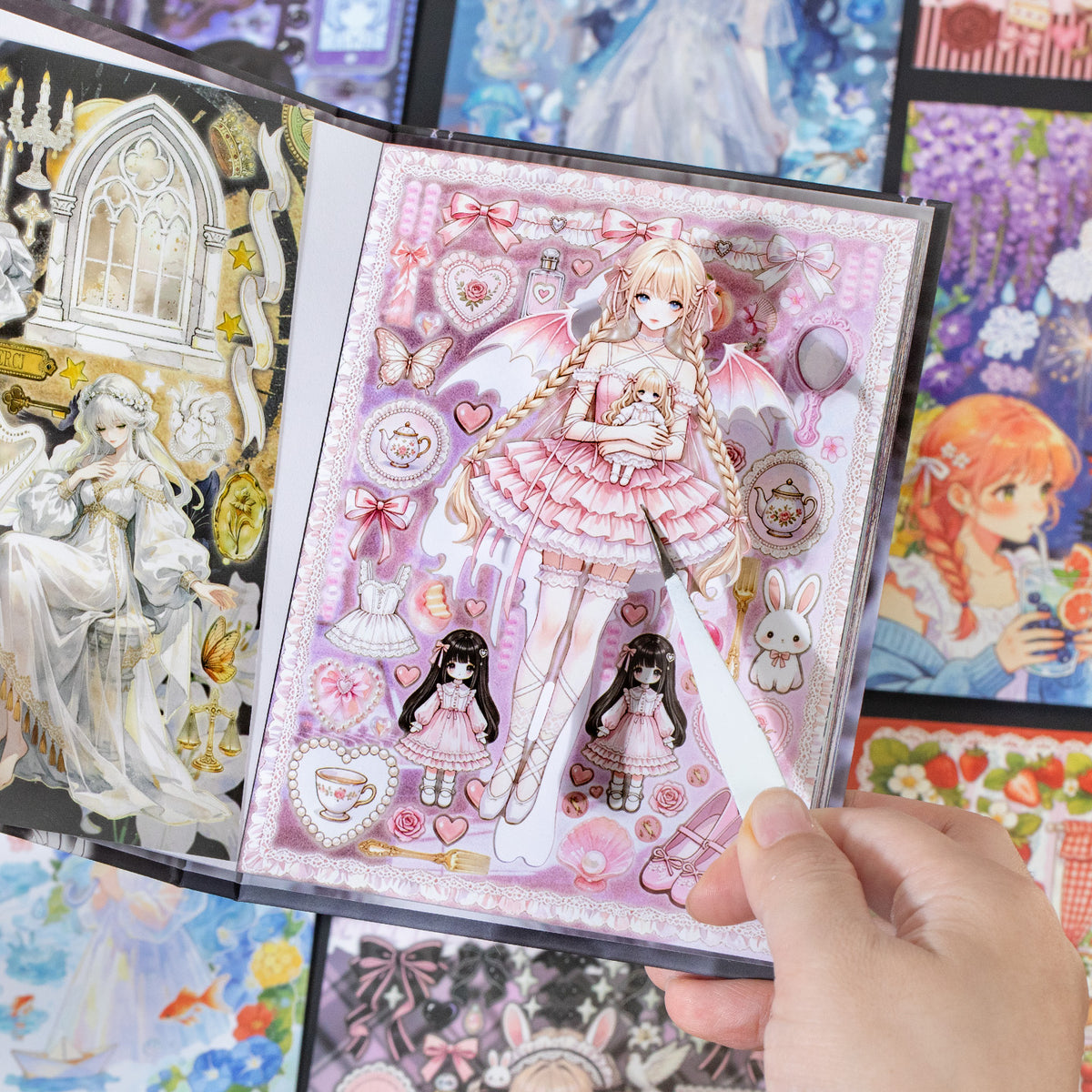 Multiple Tales Character Pre-cut Sticker Book