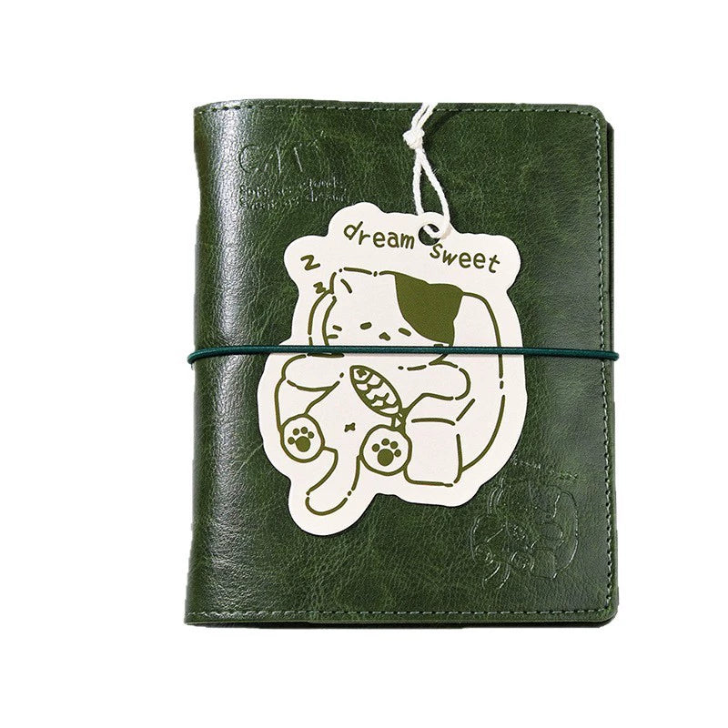 Adorable Cat Loose-Leaf Journal | A7 Size