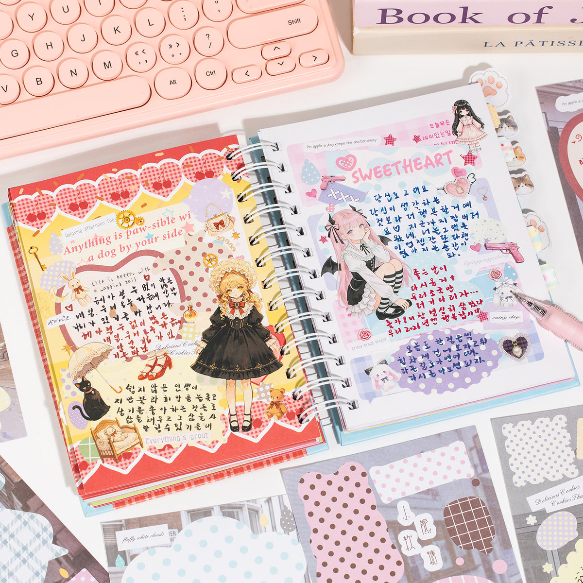 Life and Pieces Pre-cut Sticker Book