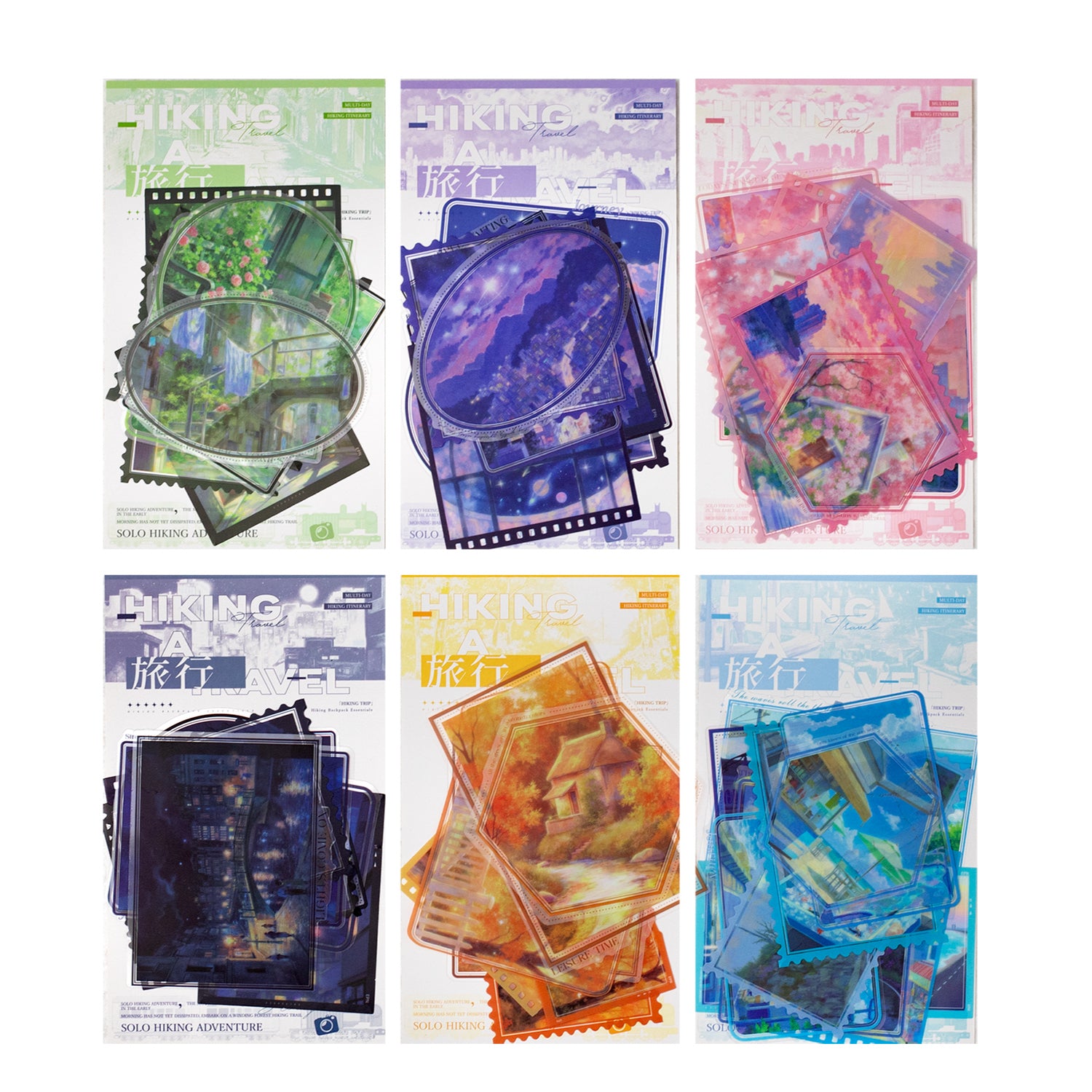 Hiking Trip PET Sticker