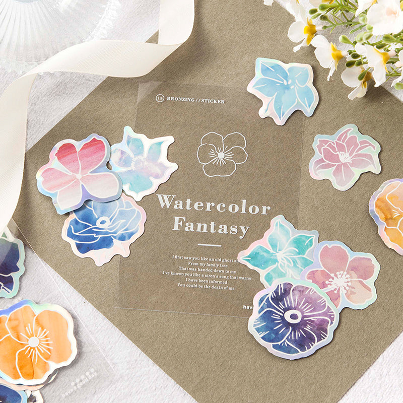 Watercolor Fantasy Sticker