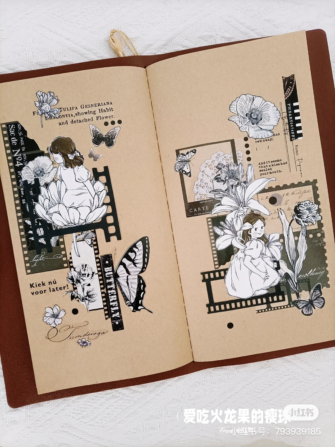 Film and Flowers Tape (5.5cm*100cm)