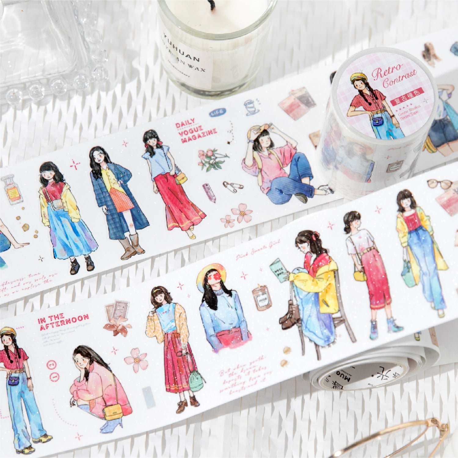 Gentle Years Synthetic Paper Character Tape