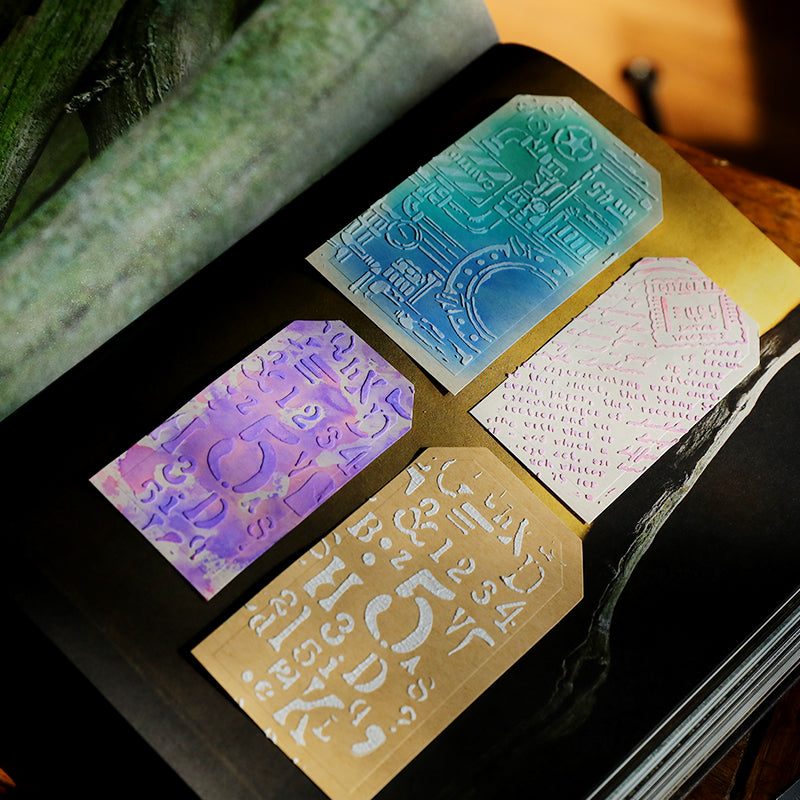 Vintage Mask Stencil