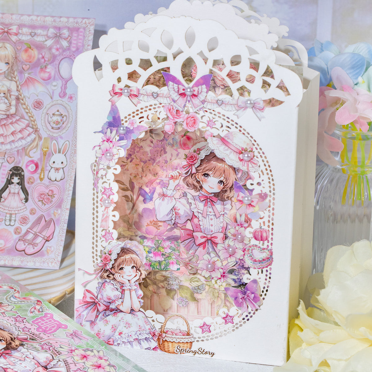 Multiple Tales Character Pre-cut Sticker Book