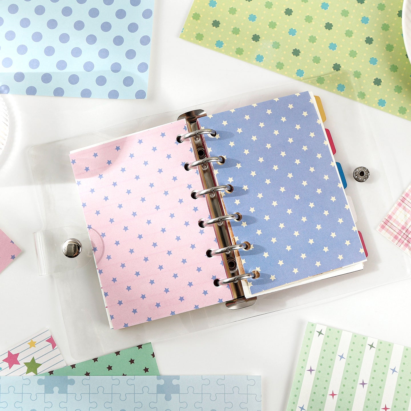 Secrets Among Papers Scrapbooking Paper Book