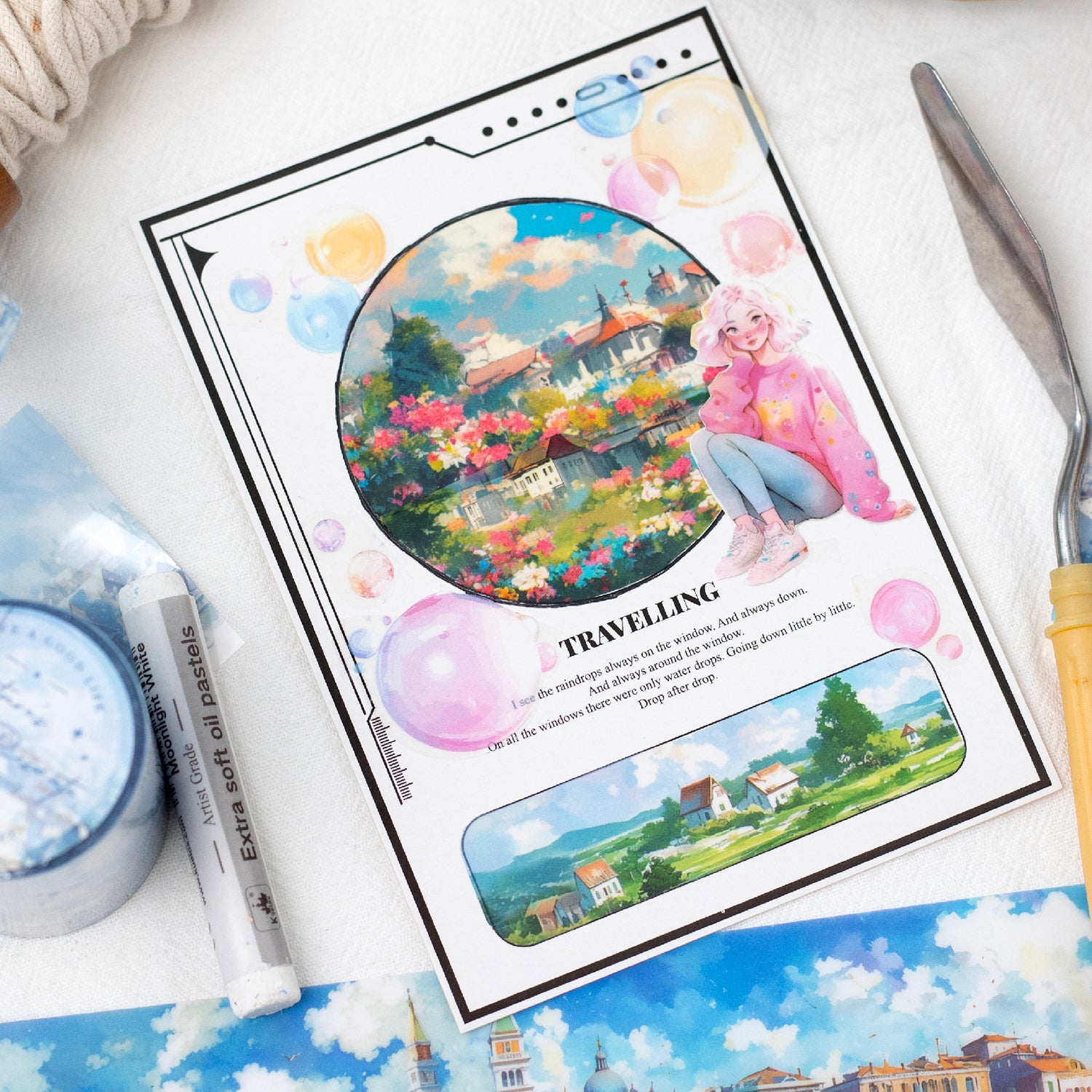 Travel Time Washi Tape